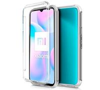 Funda Cool Silicona 3D para Xiaomi Redmi 9A / 9AT (Transparente Frontal + Trasera)
