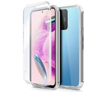 Funda Cool Silicona 3D para Xiaomi Redmi Note 12S (Transparente Frontal + Trasera)