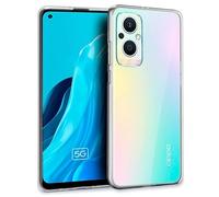 Funda de silicona para Oppo Reno 8 Lite 5G (Transparente) - COOL