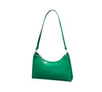 Funda cosmética transparente para mano y mujer, bolso cuadrado, bolso de mano, bolso bandolera para mujer, verde, Talla única