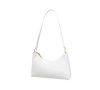 Funda cosmética transparente para mano y mujer, bolso cuadrado, bolso de mano, bolso bandolera para mujer, blanco, Talla única