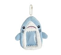 Funda creativa de felpa para tarjetas de fotos para coleccionistas de tarjetas, decoración única, tarjeta de dibujos animados organizada, como se muestra