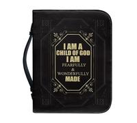 Funda cruzada para la Biblia, bolsa básica de la Biblia con asas, regalo de Navidad para mujeres y hombres, Dios, 12 X 9 in, Mochilas Tote