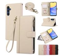 Funda cruzada para OPPO A1 Pro/Reno8T 5G, cierre de cordón de piel sintética de alta calidad, funda magnética para OPPO A1 Pro/Reno8T 5G con ranuras para tarjetas, color caqui