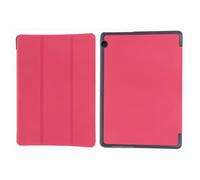 Funda Cubierta Inteligente Plegable para Huawei MEDIAPAD T3 10 9,6", Flip Smart Cover, Carcasa Protector, Rojo