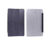 Funda Cubierta Inteligente Plegable para Samsung Galaxy Tab A 10,1" 2016 (T580), Flip Smart Cover, Carcasa Protector, Negra