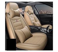 Funda Cuero Asiento Coche Para Toyota Todos Los Modelos Para C-hr Para Rav4 Para Corolla Para Para Land Cruiser Para Wish Car-Styling Protector Funda Asiento Coche(B Beige)
