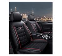 Funda Cuero Asiento Coche Para Toyota Todos Los Modelos Para C-hr Para Rav4 Para Corolla Para Para Land Cruiser Para Wish Car-Styling Protector Funda Asiento Coche(A Black Red)