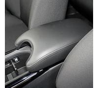 Funda Cuero Para Reposabrazos Coche Decoración Consola Central Protectora Interior Para XRV Para Vezel H-RV 2015-2022(Negro)