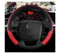 Funda Cuero Volante para Fiat Ducato Protector para Volante Coche Marca Cuero PU Accesorios para Automóviles Cuero Suave Volante(Rojo)