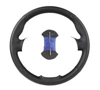 Funda Cuero Volante para Fiat para Ducato para Peugeot para Boxer para Citroen para Jumper para Ram para ProMaster DIY Personalizado Protector para Volante Coche Cuero Suave Volante(Azul)