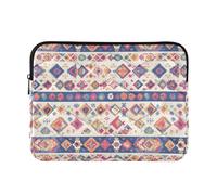 Funda de 13 a 14 pulgadas para laptop, bolsas concisas para computadora con cremallera para trabajo de negocios, ilustración de patrón popular ucraniano