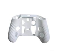 Funda de agarre de silicona para Steam Controller 2 | Material de silicona, textura antideslizante, protección contra arañazos para jugadores (blanco)