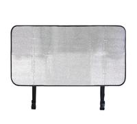 Funda de aire acondicionado, 31.5 x 15.7 x 0.39 pulgadas, protector aislado para unidad de aire acondicionado exterior, protector de ventana con tela compacta, escudo de temporada para verano