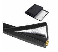 Funda de aislamiento portátil para mangueras y tuberías de CA, envoltura térmica de 5 capas con revestimiento de poliuretano y algodón perlado, reflejo del sol de verano y protección contra la
