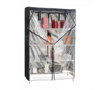 Funda de alambre Oxford 210D resistente al agua y al polvo, ajustable para estantería de metal, funda con cremallera, cubierta para estantería de cocina, protección para estanterías de garaje