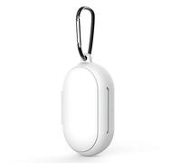 Funda de Almacenamiento de Auriculares Funda de Transporte Suave Earbuds para Samsung Galaxy Buds (Buds+) con Gancho Anti-pérdida Herramientas Silicona Funda Completa Protectora Accesorios (White)