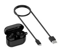 Funda de almacenamiento de carga portátil con indicadores LED de alimentación, diseño ligero para Buds 3 R530 On The Go Device Protective Fast Charging Dock