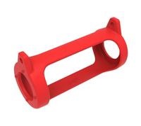 Funda de almacenamiento de silicona para altavoz JBL Grip compatible con Bluetooth, funda protectora de transporte de viaje con correa para el hombro (rojo)