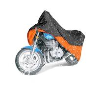Funda De Almacenamiento Naranja Extragrande para Motocicleta para Harley Fatboy FXD V-Rod XL883