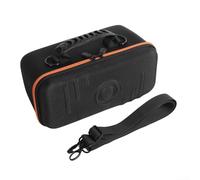 Funda de almacenamiento para altavoz Marshall Middleton II, funda rígida de EVA portátil para altavoz Bluetooth (negro) y naranja