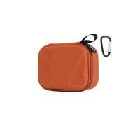 Funda de almacenamiento para cámaras DJI Osmo Action 6/5 Pro/4/3, bolsa de transporte compacta de piel sintética con gancho, funda rígida protectora a prueba de polvo para cámara deportiva y