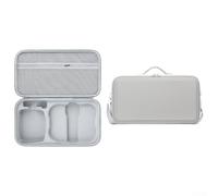 Funda de almacenamiento para DJI Avata 360, bolsa protectora dura resistente al agua, carcasa ligera de poliuretano EVA con correa para filmación de aventuras (gris)