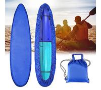 Funda de Almacenamiento para Kayak, Tamaños múltiples Multicolores de la Tela de la Cubierta 420D Oxford del Almacenamiento del kajak(Blue,Fit 2.6m to 3 m Kayak)