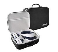 Funda de almacenamiento para PS VR2 - EVA Hard Travel Protect Box estuche de transporte para PS VR2 todo en uno VR y accesorios, perfecto para viajes y almacenamiento en casa, Black, Funda