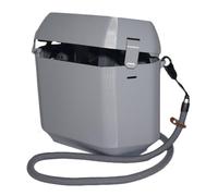 Funda de almacenamiento portátil para DJI AVATA 360, forro de espuma EVA, carcasa impresa en 3D, con capacidad para control remoto RC2 y 2 baterías, peso ligero, 482 g (estilo simple (con correas)