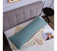 Funda de Almohada 100% Microfibra 50 x 150 cm,Fundas Almohada Extra Suave Hipoalergénicas Transpirable Verde