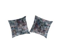Funda de almohada (2) usain azul 65x65(2) cm