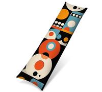 Funda de Almohada 30 x 90 cm en Terciopelo Suave, Funda Cojín Largo para Cama y Sofá, Impresión a Doble Cara Moderno Fundas de Almohadas Decorativas con Cremallera Invisible, Color (2), 1 Pieza f0-466