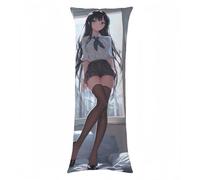 Funda de Almohada 30x90, Funda Almohada 90 - Dibujos Animados Fundas Cojines Chica Terciopelo Suave Doble Cara Impresión Cojines Grandes Cremallera Invisible Body Pillow Case para Sofá Cama, Model77