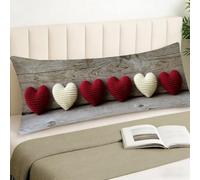 Funda de Almohada 40x145 Terciopelo Moderno Cojines Amar Protector Almohada 90 y 180 Cubierta Rectangular de Cuerpo Fundas de Lujo Suave Transpirables Cojin Impermeable Largo Ropa de Cama 1 Ud,Cod1153