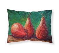 ""Funda de almohada Caroline's Treasures RDR2008, dise o de peras, tela absorbente de humedad, funda de almohada est ndar, grande, multicolor""""