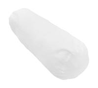 Funda de Almohada Cilíndrica White Clásica 20X60 CM Funda para Cojín Tubular de Sofá Protector Extraíble para Almohada Cervical para Hogar y Descanso