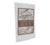 Funda de almohada cutí en varias medidas antiencogimiento de algodón y cierre con cremallera 90 cm