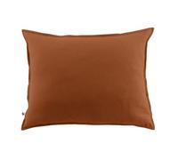 Funda de almohada de franela cálida 50 x 70 cm, color naranja