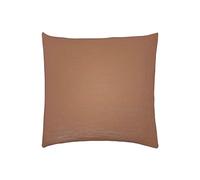 Funda de Almohada de Gasa de Algodón, 65 x 65 cm, Ternura Mocha, Essix, Marrón