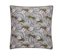 Funda de Almohada de percal de algodón, Luxuria, 65 x 65 cm, Color Rojo