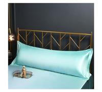 Funda de Almohada de Seda 48x120cm /48x150cm Funda de Almohada de satén King Queen Funda de Almohada Suave(07,B 48X150cm)