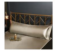 Funda De Almohada De Seda 48x120cm /48x150cm Funda de Almohada de satén King Queen Funda de Almohada Suave Funda Almohada (Color : 06, Size : B 48X150cm)