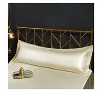 Funda De Almohada De Seda 48x120cm /48x150cm Funda de Almohada de satén King Queen Funda de Almohada Suave Funda Almohada (Color : 05, Size : A 48X120cm)