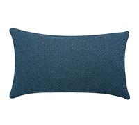 Funda de almohada de terciopelo de lujo de 50 x 70 cm, con cremallera invisible de doble cara, funda de cojín decorativa para sofá, sala de estar, dormitorio, azul marino, 20 x 28 pulgadas