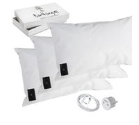 Funda de Almohada Earthing, Mejora sueño melatonina, estrés y cortisol Grounding (71 x 51 cm, 1 Und)