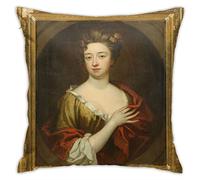 Funda De Almohada Elegant Woman Portrait Marie Antoinette Fine Art Protector Almohadas Suave Throw Pillow Case Cómoda Cojin Fundas para Cama Hogar Sala 45X45 CM