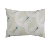 Funda de Almohada Estampada de algodón, Made in France, Gabin, 50 x 70 cm, Origin, Color Blanco