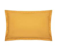 Atmosphera – Funda de almohada de algodón · Amarillo mostaza 50 x 70 cm