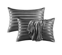 Funda de almohada, Fundas de almohada for varios tamaños, incluidos Queen y King, con cierre sobre en multicolor(Gray,20x40in(51x102cm)2pc)